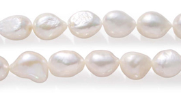 White Baroque Pearls