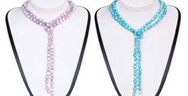 Colored Pearl Necklaces