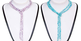 Colored Pearl Necklaces Colored Pearl Necklaces