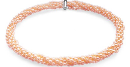 Pink Pearl Necklaces Pink Pearl Necklaces