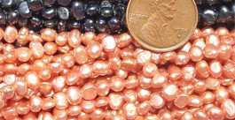 3-4mm Real Freshwater Seed Baroque Pearl Strands in Various Color 3-4mm Real Freshwater Seed Baroque Pearl Strands in Various Color