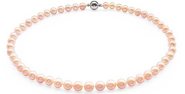 8-9mm AA Round Pearl Necklace Magnetic Clasp 8-9mm AA Round Pearl Necklace Magnetic Clasp