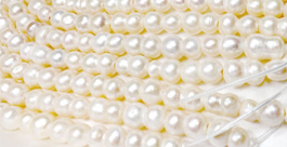 9x16mm Peanut Pearl Strand 9x16mm Peanut Pearl Strand