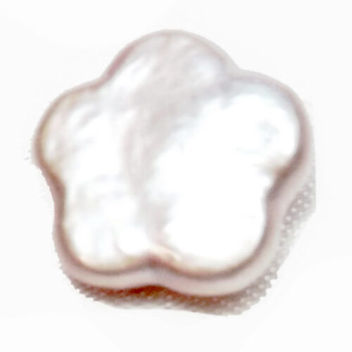 Single Coin pearl flower shape