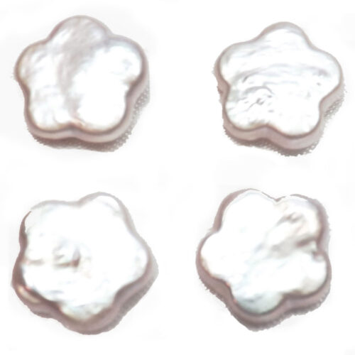 Single Coin pearl flower shape