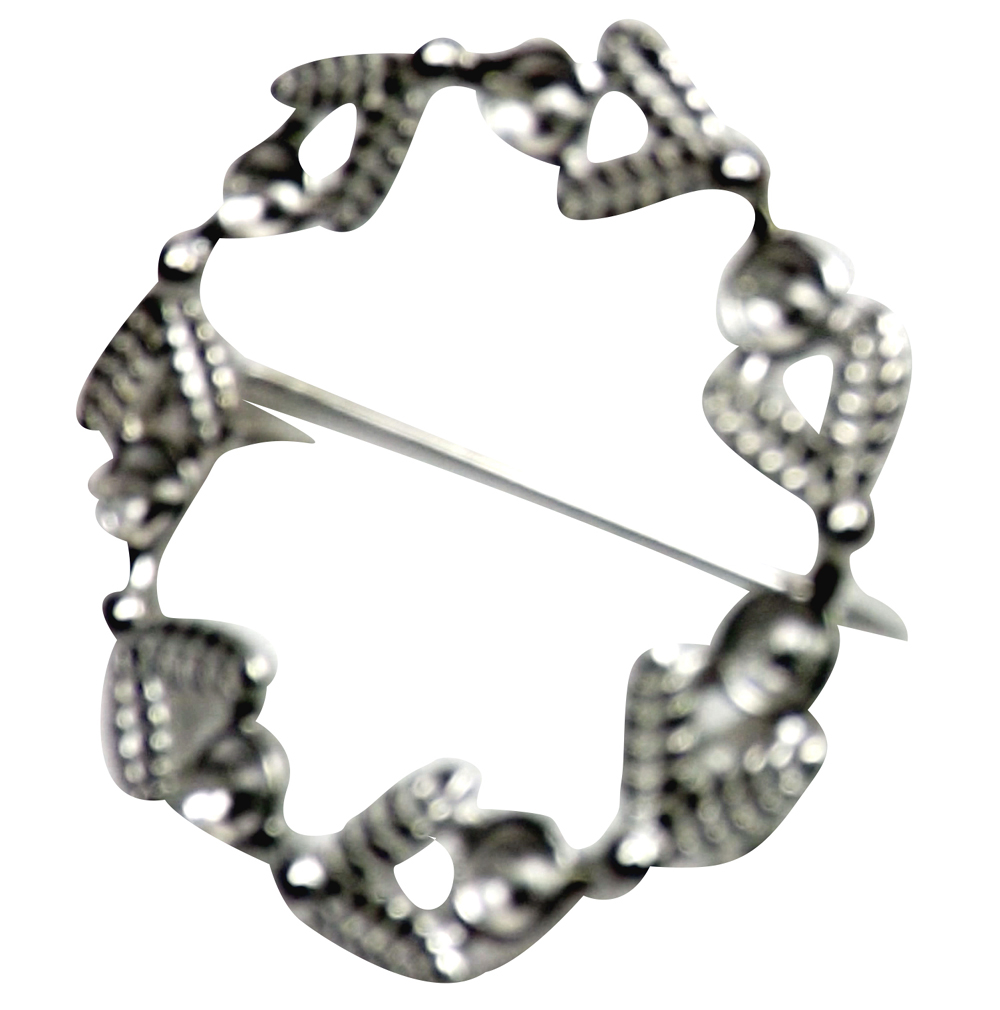 925 Sterling Silver Brooch Setting