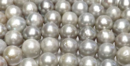 9-10mm Bead-Nucleated Real Freshwater Pearl Strands 15.5inch