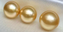 12-13mm Golden Pearls