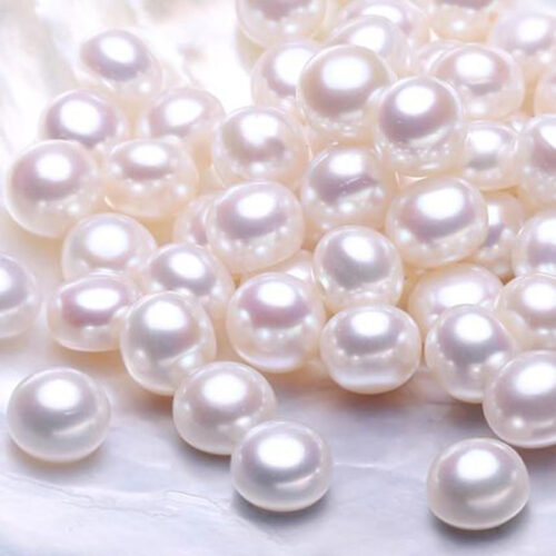 17-18mm button pearls