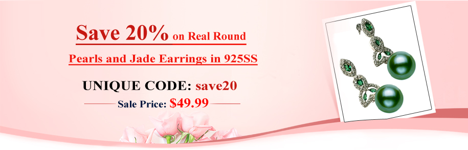 pearl earrings discount sale