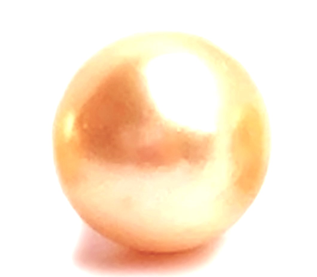 14.7mm loose golden south sea pearl