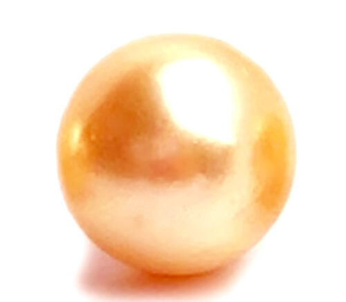 14.7mm Gold South Sea Single Loose Pearl