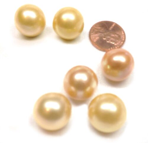 15mm Gold South Sea Single Loose Pearl