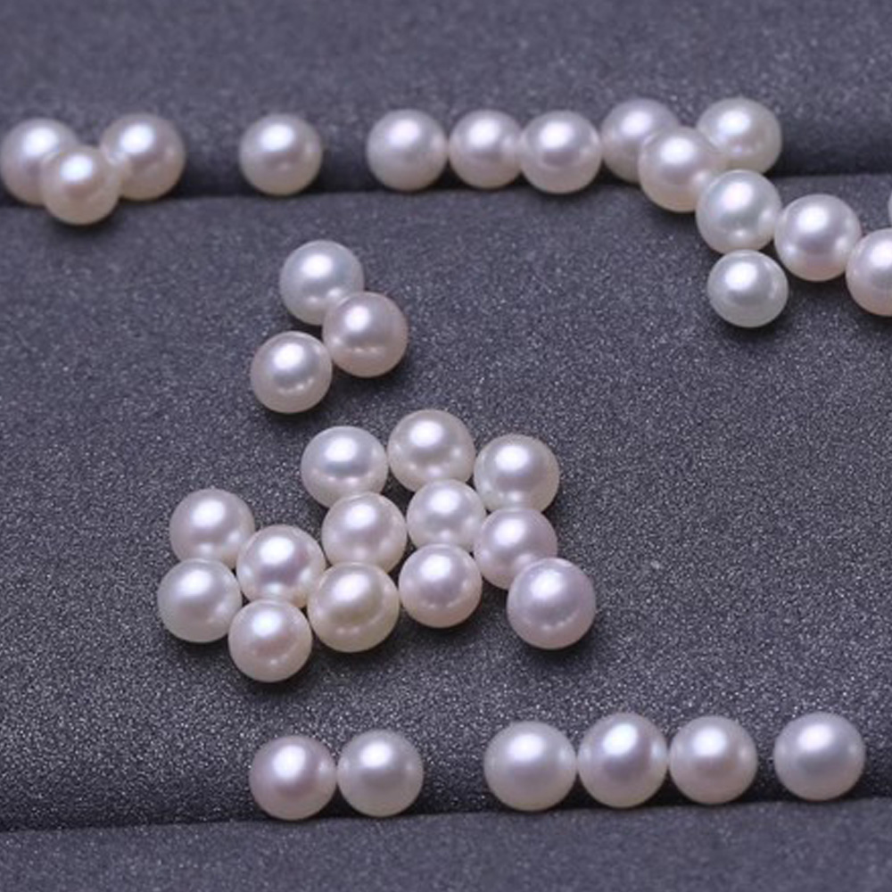6.5-7mm loose round pearls sold by 10 pieces