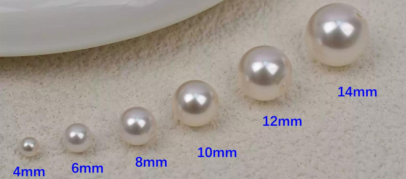 loose individual southsea shell pearls