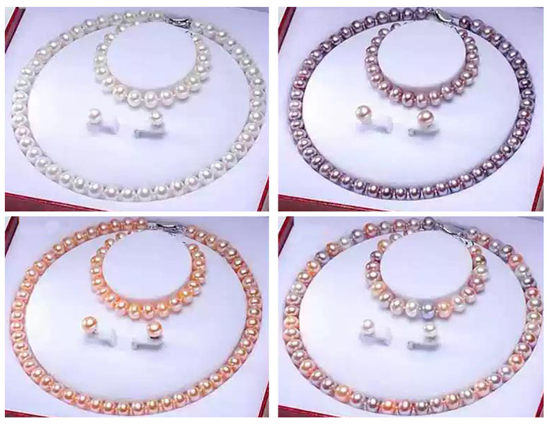 real freshwater pearl set of 3