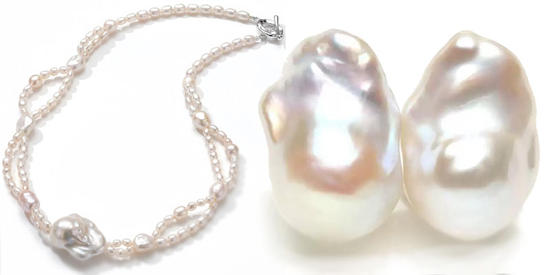 large baroque pearls on sale